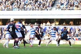 Kenneth Paal scores against Huddersfield Town.