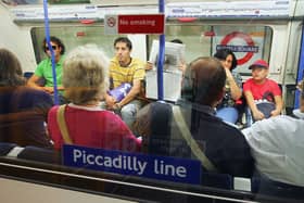The Piccadilly line is one of the main transport routes to Heathrow airport