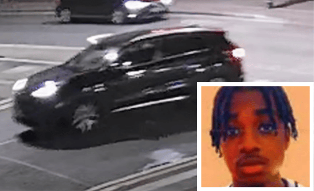 Police believe a black Kia Sportage was used in the fatal shooting of Alex Ajanaku. (Photos by MPS)