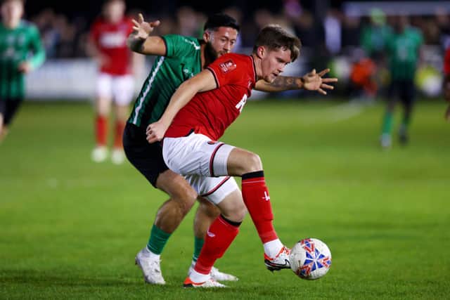 Lucas Ness completed a move to Notts County.