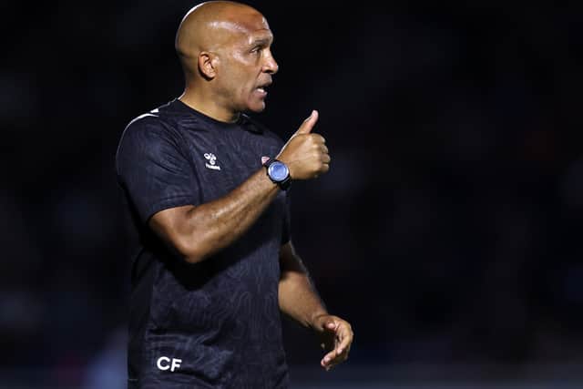 Curtis Fleming is interim head coach at Charlton.