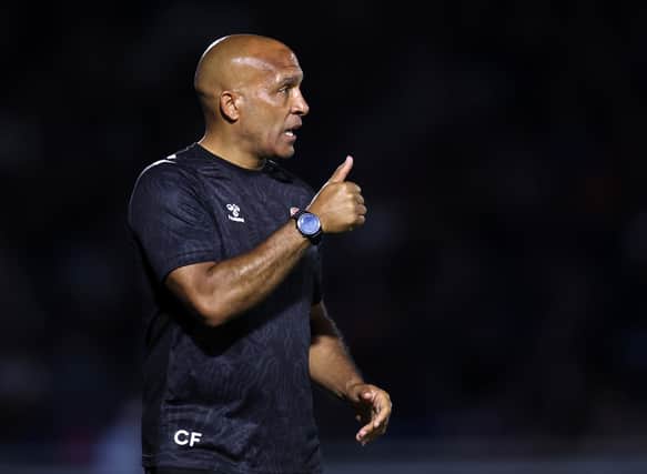 Curtis Fleming is interim head coach at Charlton.