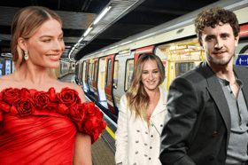 Margot Robbie, Sarah Jessica Parker and Paul Mescal are all self-proclaimed fans of the TfL network. (Photos by Getty)