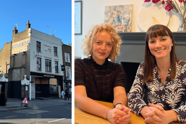 Claire Ilardi-Crow and Caroline Baldwin are opening The Dally private members' club at 181 Upper Street, Islington. 