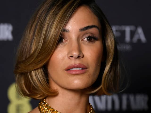 Frankie Bridge attends the Vanity Fair EE BAFTA Rising Star Party at Pavyllon London on January 31, 2024. 