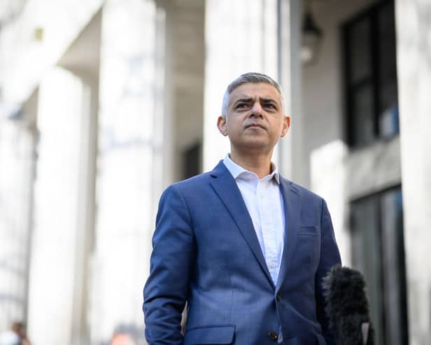 Sadiq Khan hopes to be mayor of London for a third term