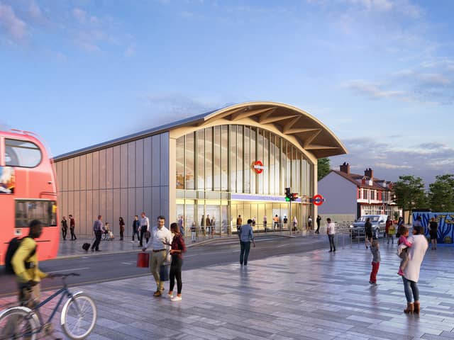 TfL will carry out major work on Colindale station. (Photo by TfL)