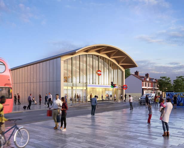 TfL will carry out major work on Colindale station. (Photo by TfL)