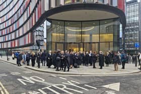 The Old Bailey was evacuated as firefighters attended an incident on Wednesday February 7.