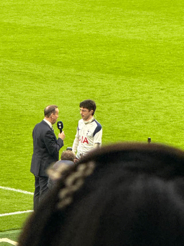 Declan McKenna at Tottenham Hotspur Stadium.