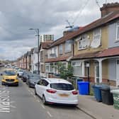 The girl was found on Mason Avenue in Harrow
