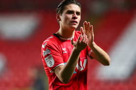 George Dobson returned to Charlton action.