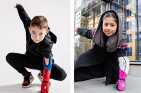 Kaden Taylor and Safiyyah Uddin have been given Spider-Man bionic limbs by Marvel and Disney.