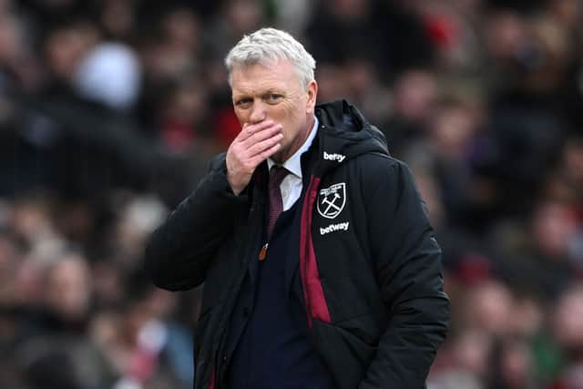 David Moyes saw his side heavily defeated at times last season.