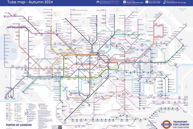 New London Overground map