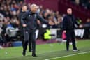 David Moyes at the London Stadium, the last time West Ham faced Nottingham Forest.