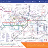 The new-look Tube map following the renaming of the London Overground lines.