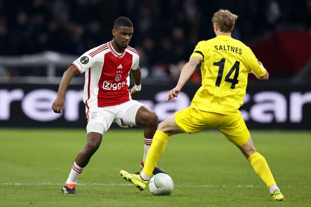 Ajax defender Jorrel Hato figths in UEFA Conference League play-off