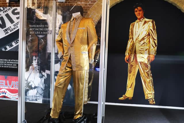 The Elvis Presley exhibition, Direct From Graceland's stint, will wrap up in London this spring. (Photo credit: Getty Images)