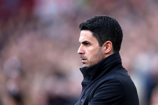 Arsenal manager Mikel Arteta. The Gunners play Burnley in the Premier League this weekend.