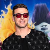 Justin Timberlake at the premiere of Trolls: Band Together in Hollywood on November 15 2023. (Photo by VALERIE MACON/AFP via Getty Images)