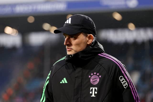 Bayern Munich's Thomas Tuchel is facing mounting pressure following 3-2 defeat