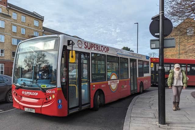A Superloop bus.