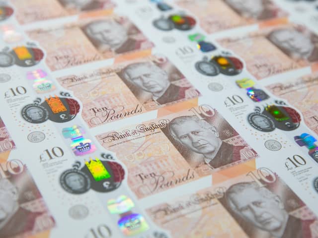 This is when banknotes with the face of King Charles will come into circulation