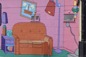 Fans of The Simpsons won’t want to miss this amazing mural in London