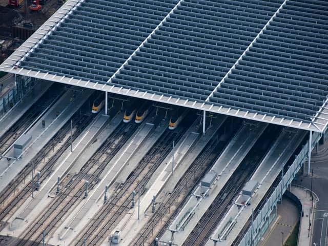 St Pancras Station, Camden, London. (Photo by English Heritage/Heritage Images/Getty Images)