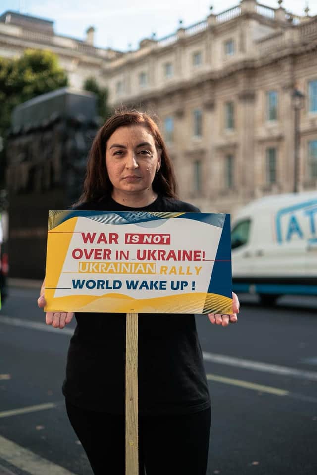 Natalia Ravliuk, co-founder of British-Ukrainian Aid and director of Support Ukraine/London Euromaidan