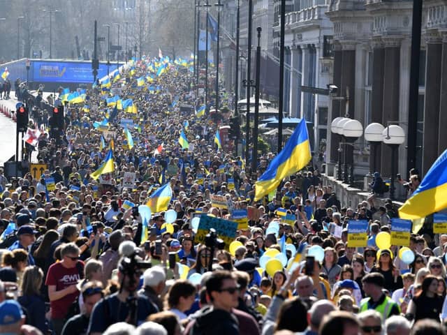 Ukrainians in London will mark the second anniversary of the Russian invasion on February 24