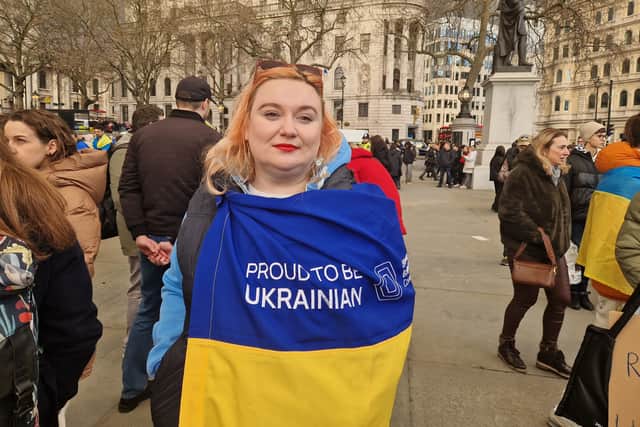 Anna, 37, moved to London from Crimea two years ago