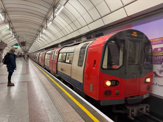 A TfL Tube train.