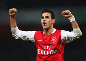 Former Arsenal and Barcelona midfielder Cesc Fabregas