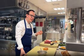 45 Park Lane chef Elliott Grover.
