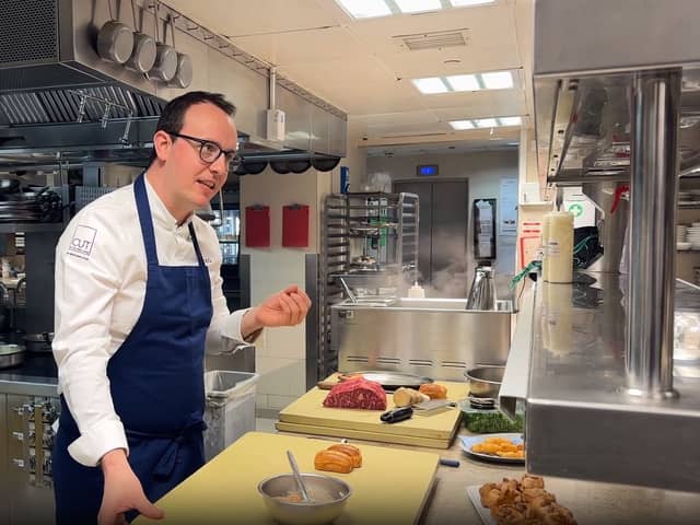 45 Park Lane chef Elliott Grover.