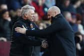 Sean Dyche will host David Moyes's West Ham at Goodison Park this Saturday