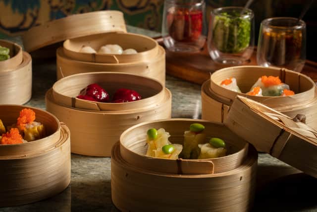 House of Ming has around 20 different dim sum options on the menu last night