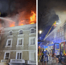A fire broke out in Emperor's Gate, South Kensington.