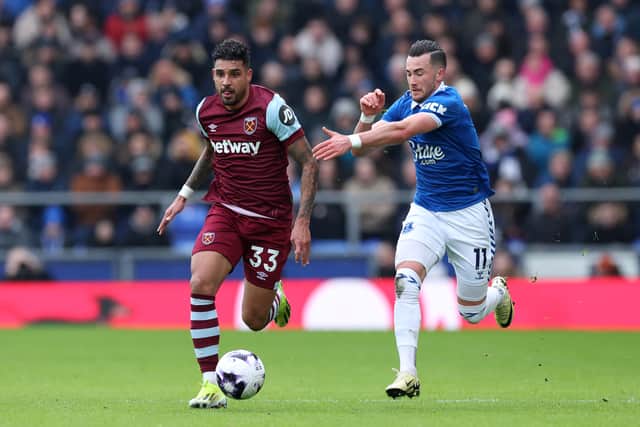 Emerson was subbed in the second half.