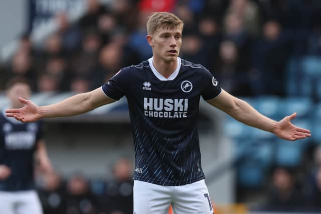 Millwall striker Zian Flemming.