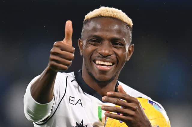 Victor Osimhen is believed to be a Chelsea and Arsenal transfer target.