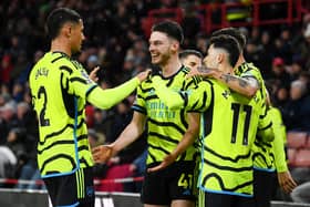 Arsenal were on fire again on Monday night.