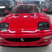 A Ferrari stolen 28 years ago in Italy has been recovered by the Met Police.