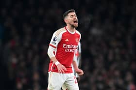 Arsenal midfielder Jorginho has pulled the strings from a deep-lying role