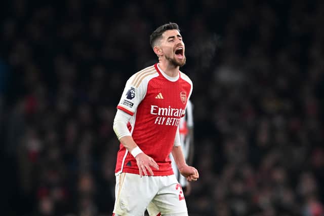 Arsenal midfielder Jorginho has pulled the strings from a deep-lying role