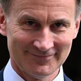 Chancellor of the Exchequer Jeremy Hunt leaves 11 Downing Street in central London on March 6, 2024 to present the government's annual budget to Parliament.