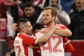 Harry Kane was on target against Lazio.