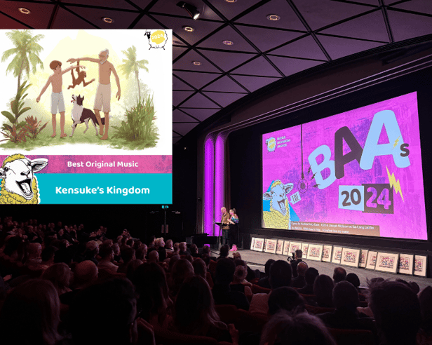 Kensuke’s Kingdom was the big winner at the British Animation Awards 2024 at BFI Southbank.